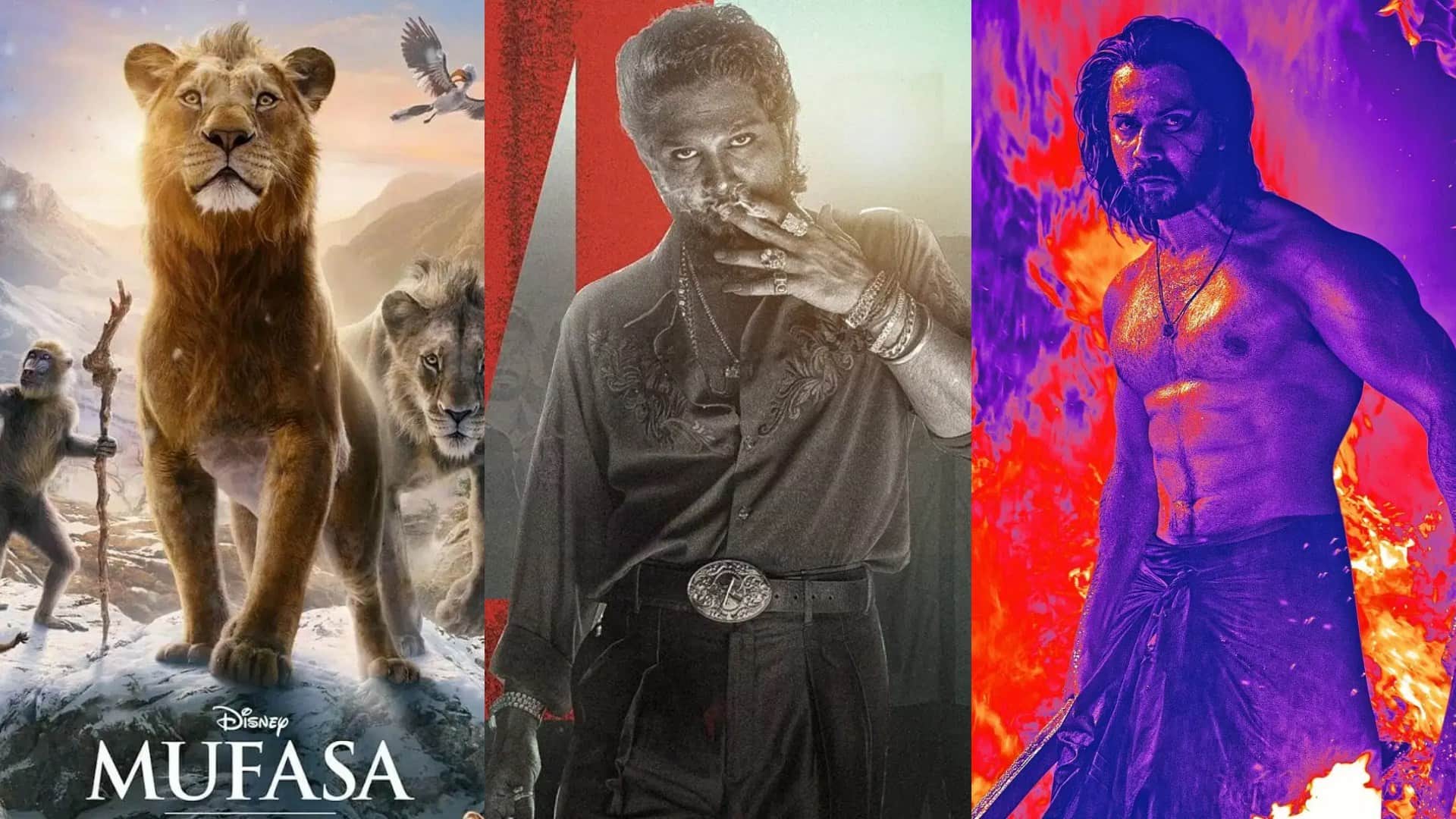 Box Office Collection Report Tuesday Mufasa The Lion King Pushpa 2 The Rule Baby John Total Earnings in India