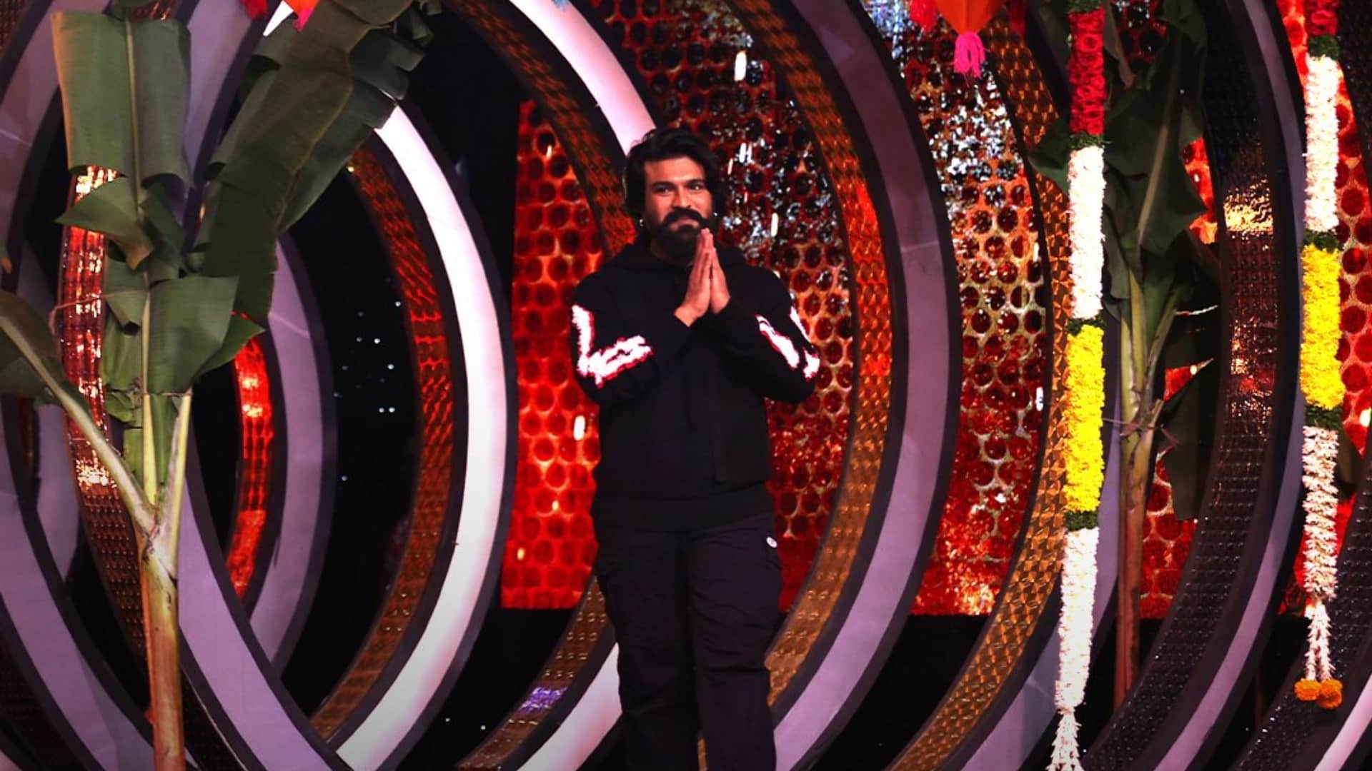 Ram charan Promotes His Film Game Changer on Nandamuri Balakrishna Show Unstoppable with NBK