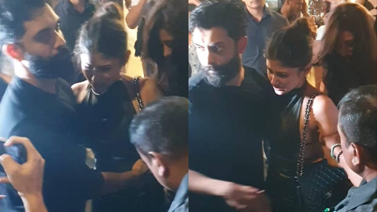 Mouni Roy experienced a fall while celebrating New Year with her husband Suraj Nambiar and Disha Patani
