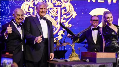 Elon Musk at Donald Trumps Mar a Lago event organised by melania trump news in hindi