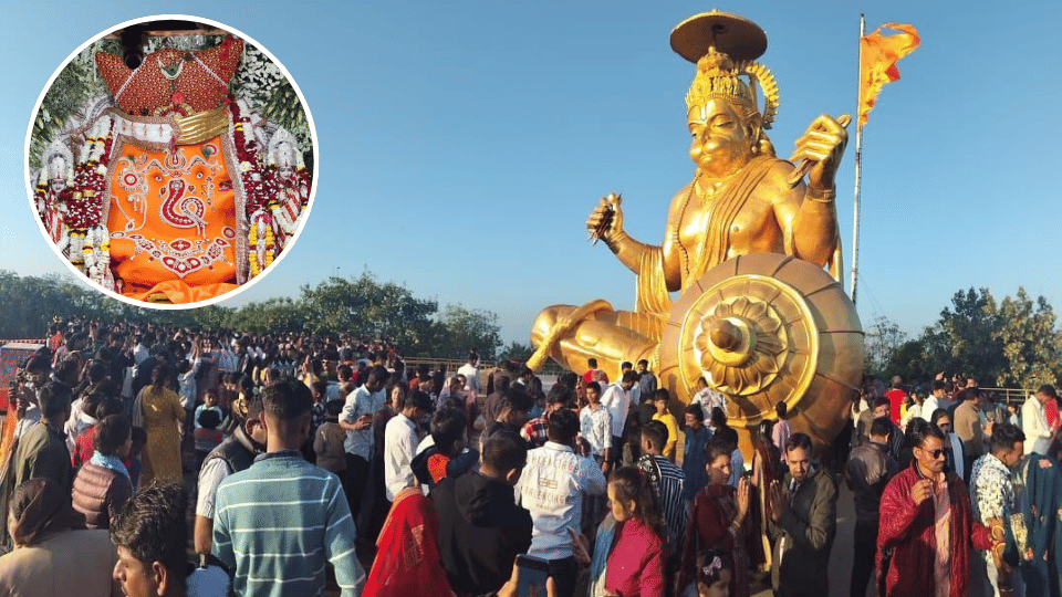 new year 2025 celebration khajrana ganesh