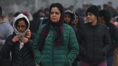 Cold wind rain alert temperature goes down in Chandigarh weather update