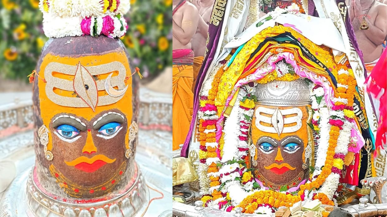 This is how Baba Mahakal's Bhasma Aarti was performed today