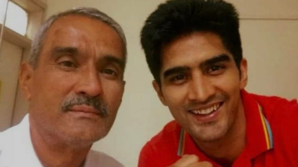 Olympian boxer Bijendra Singh father passes away in Hisar