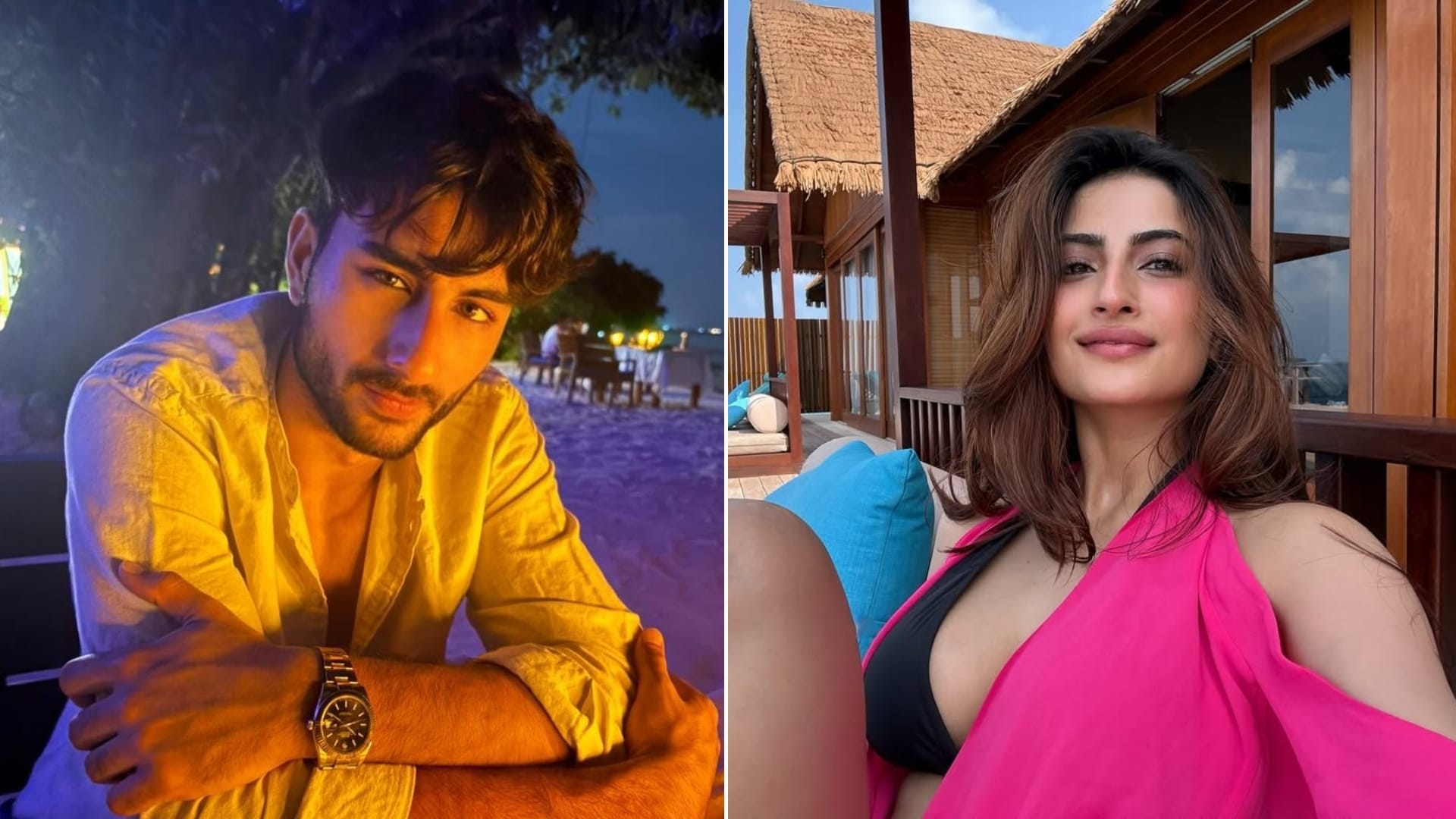Ibrahim Ali Khan with rumored Girlfriend Palak Tiwari return to Mumbai from New Year vacation as per report