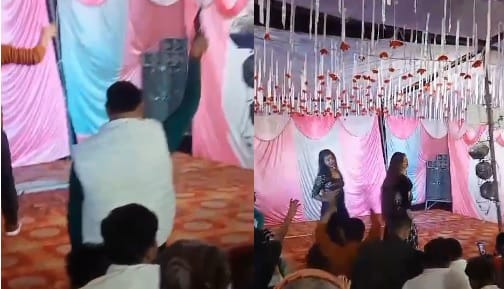 Former Pradhan did celebratory firing during dance the event was organised without permission