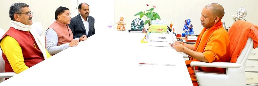 MLA met CM for Bhognipur Chaudgara road sent a proposal of 14 crores demanded early construction