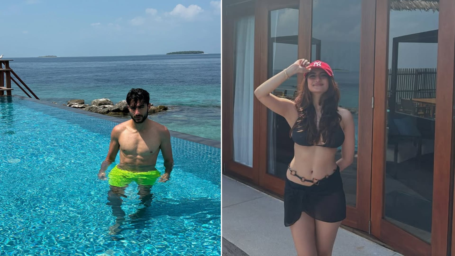 Ibrahim Ali Khan with rumored Girlfriend Palak Tiwari return to Mumbai from New Year vacation as per report