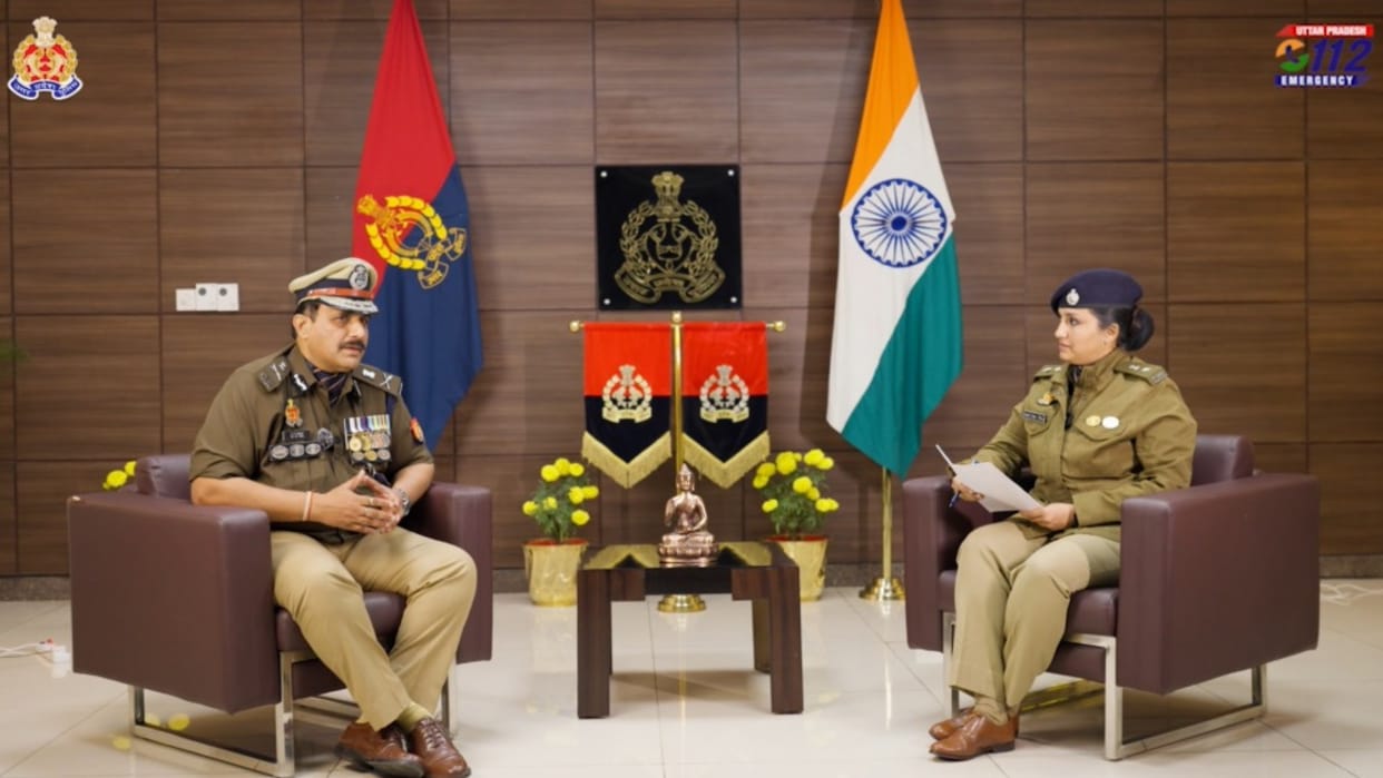 Podcast beyond badge series of Uttar Pradesh Police started.