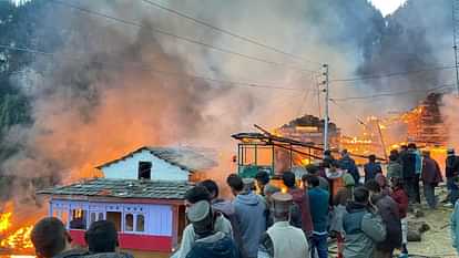 Himachal Fire Incident fire in kullu causes panic 17 houses burnt crores in loss know detail