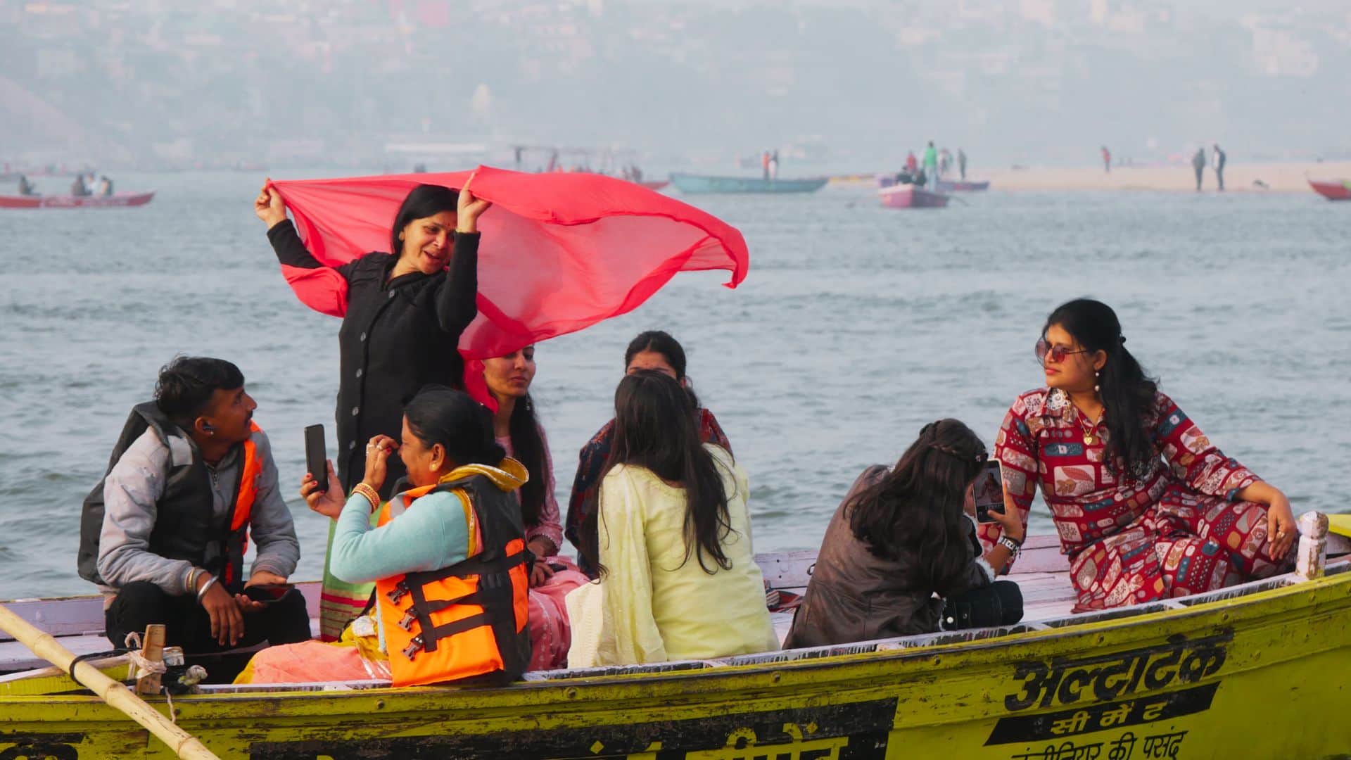 New Year 2025 celebration with pre wedding shoot on namo ghat assi ghat