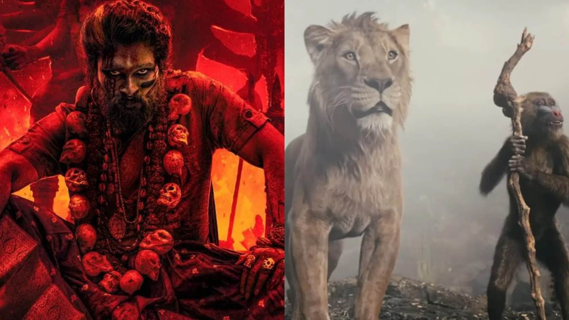 Box Office Collection Report on New Year 2025 Pushpa 2 the Rule Mufasa The Lion King Baby John
