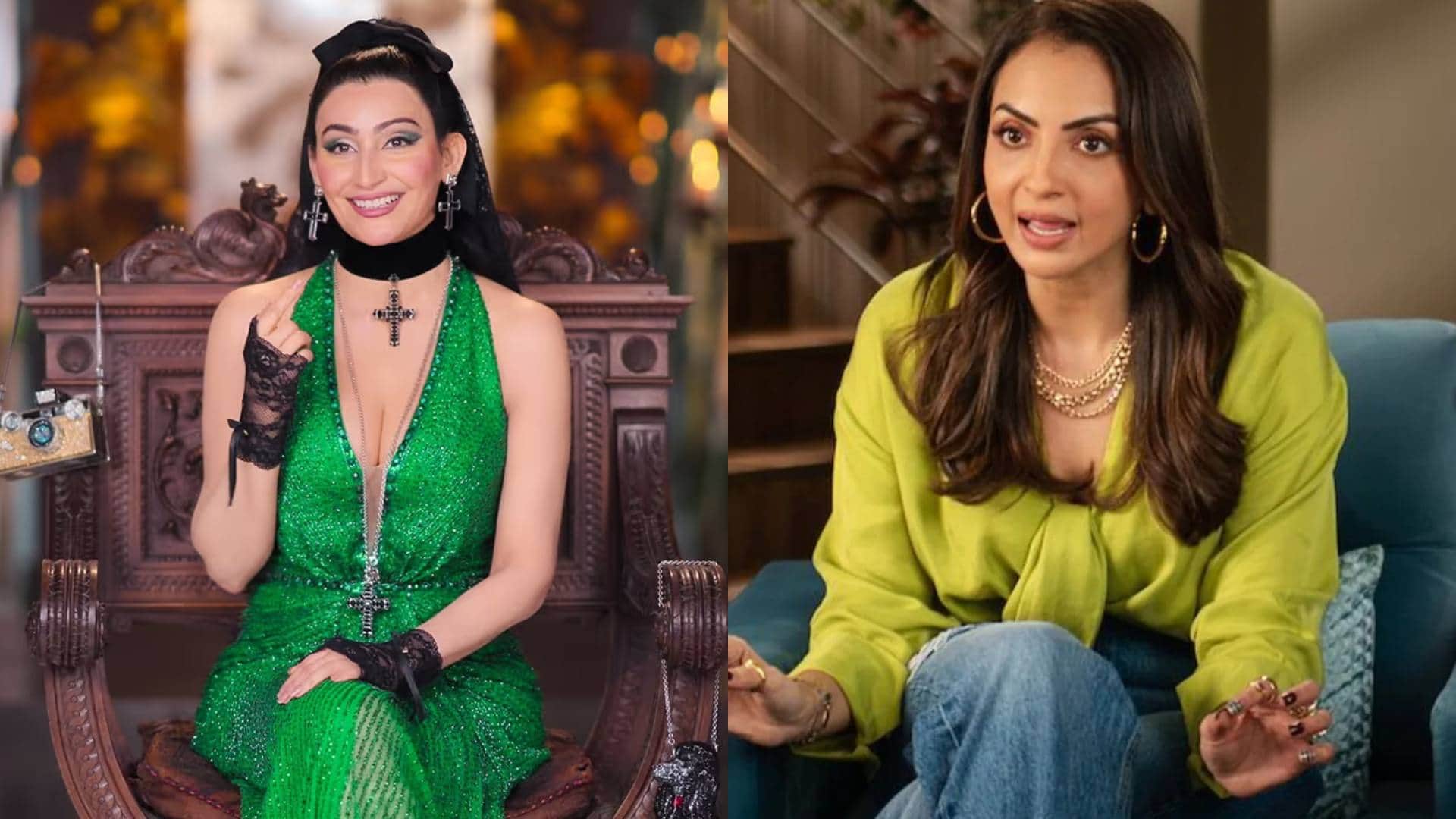 Seema Sajdeh called her Shalini Passi ajeeb aurat for drinking champagne through a straw give chaalbaaz tag