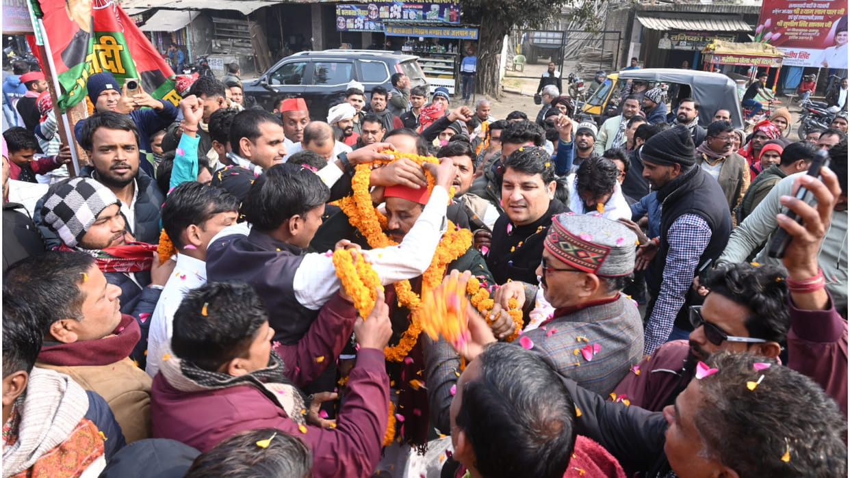 SP state president in Deoria said that PDA's policies have troubled BJP.