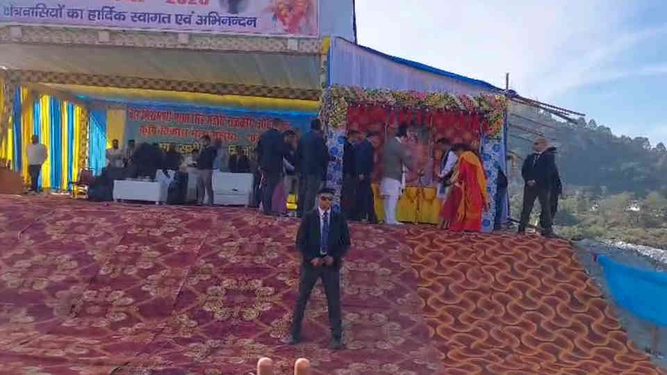 Tehri News Cm Dhami Inaugurates Veer Shiromani Madho Singh Bhandari ...