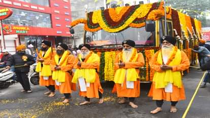 350th Martyrdom Day of Shri Guru Tegh Bahadur Meat liquor shops closed wherever Nagar Kirtan pass