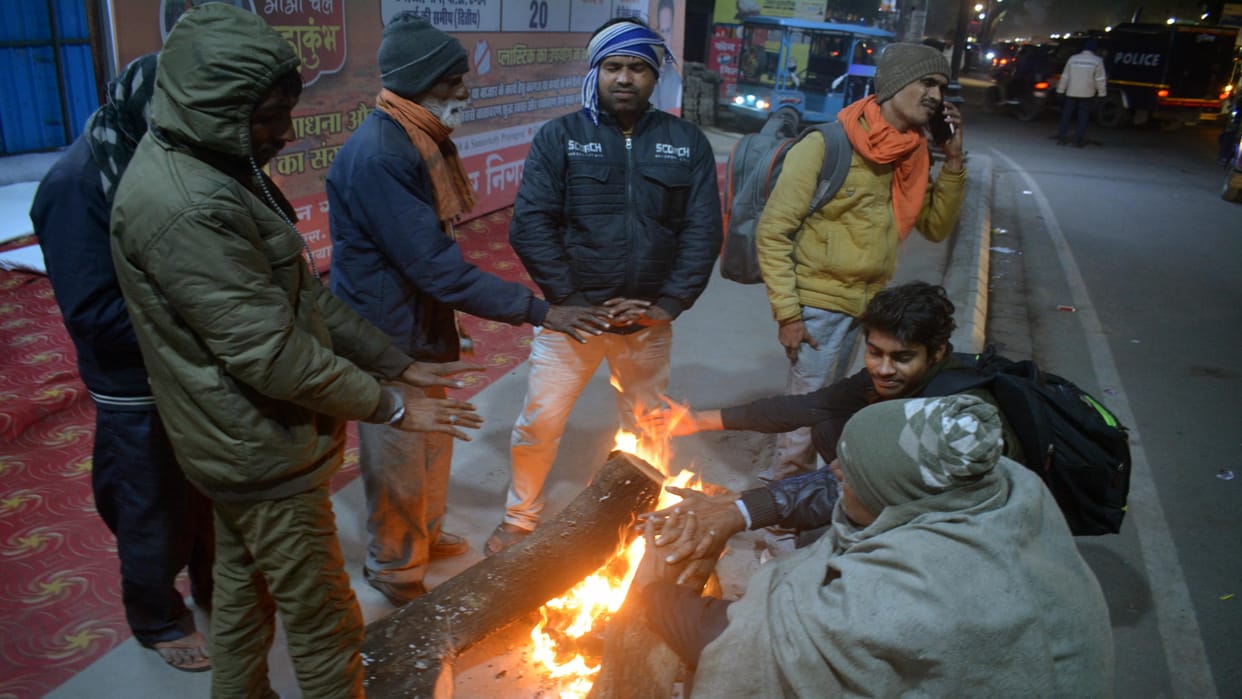 Prayagraj Weather: Winter havoc continues, Prayagraj remained colder than Kullu, Manali and Shimla
