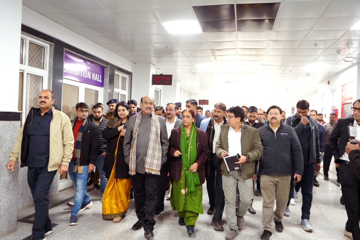 Rajasthan News: Om Birla inspected MBS hospital gave instructions to improve emergency facilities
