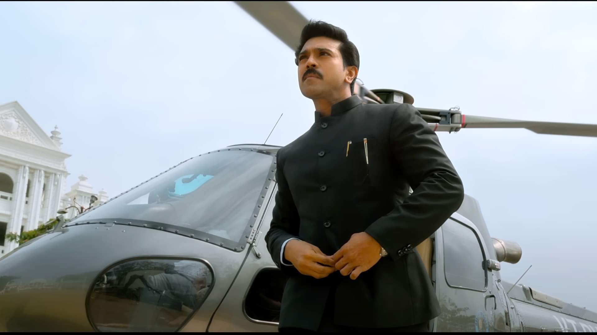 S Shankar film Game Changer Ram Charan has reached Mumbai to promote the among Hindi audience