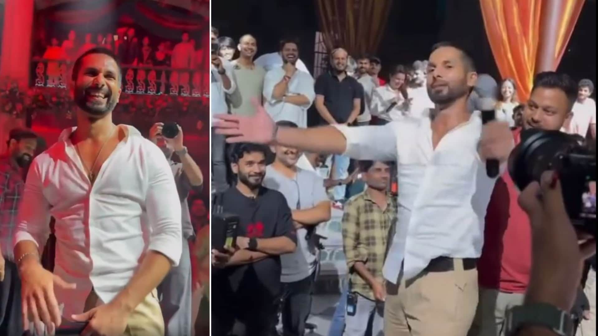 Shahid Kapoor Dances on Kaminey Song Dhan Te Nan On Sets Of Deva Fans Go Gaga Over Him Video goes Viral