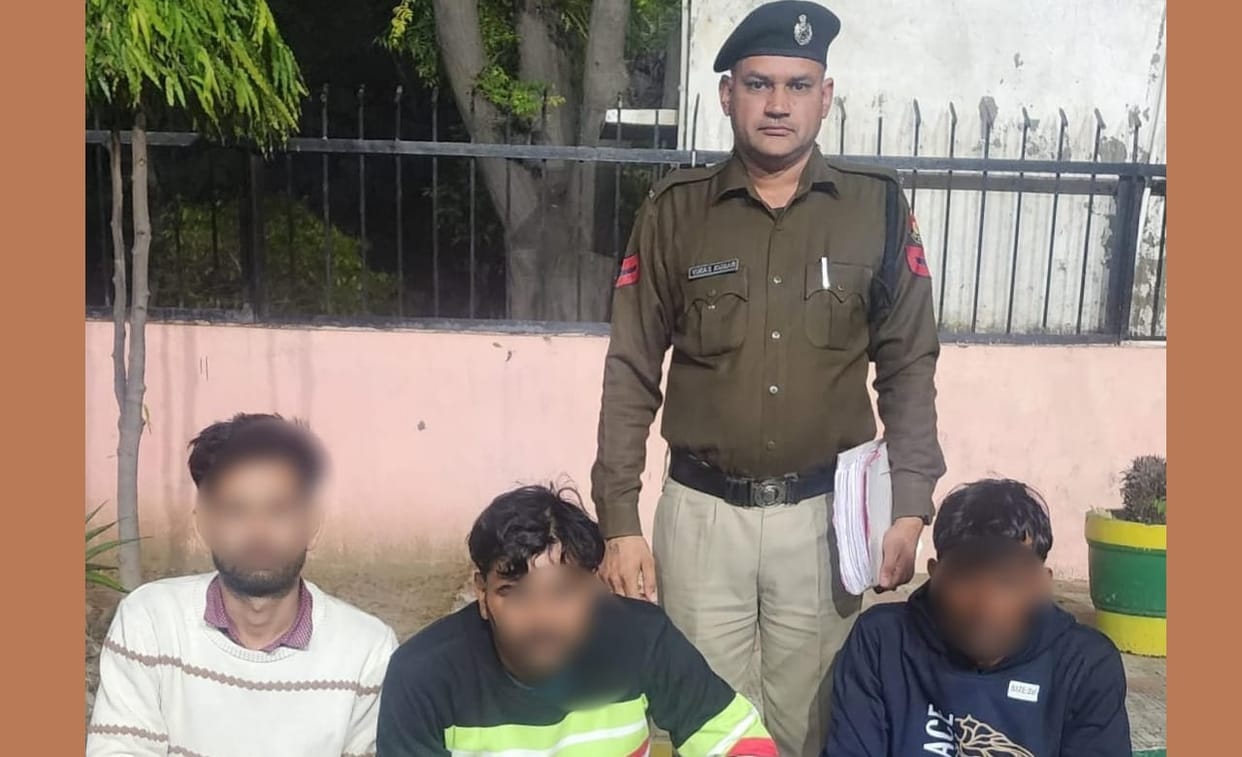 Two more accused arrested in Jhajjar for cyber fraud in the name of trading, taken on police remand
