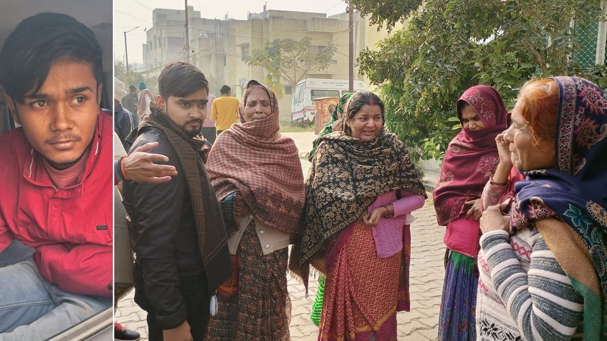 Lover consumed poison doorstep girlfriend house in ghazipur family members watching writhing pain