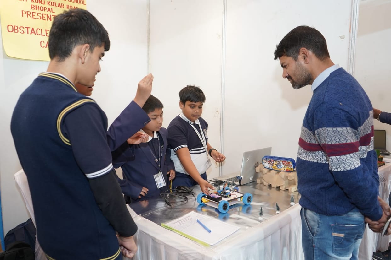 Bhopal: On the second day of the National Children's Science Congress, students had face-to-face interaction w