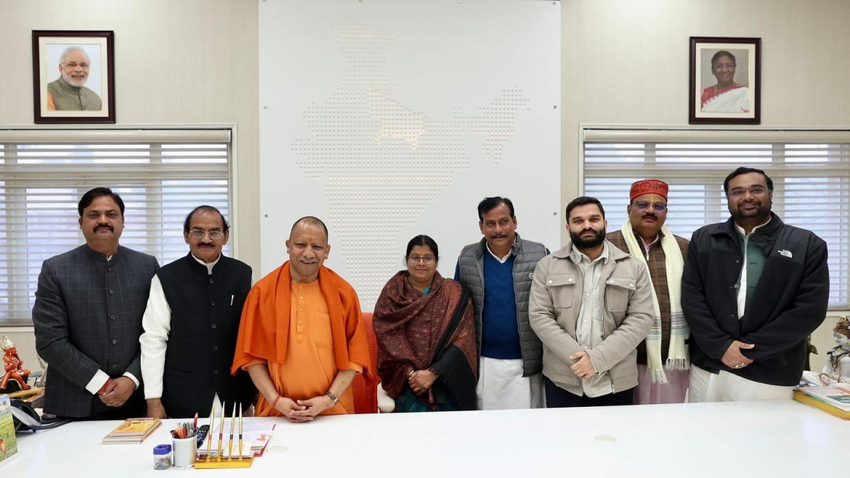 Lakhimpur firing case all eight MLAs of the district met CM Yogi Adityanath
