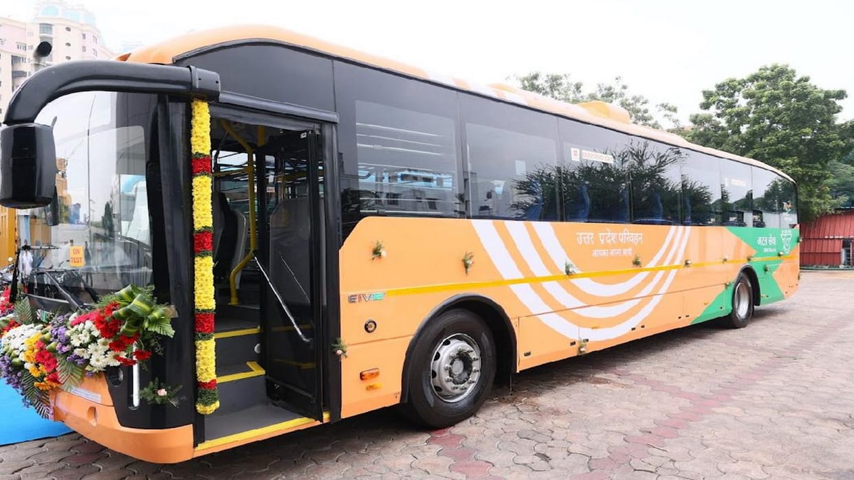 Prayagraj will be the second city in UP where double-decker e-buses will run from next month
