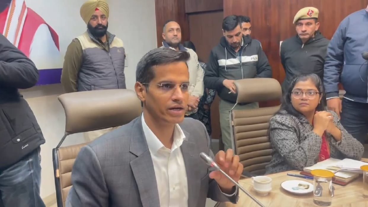 Adhoc committee meeting regarding Karnal Municipal Corporation elections