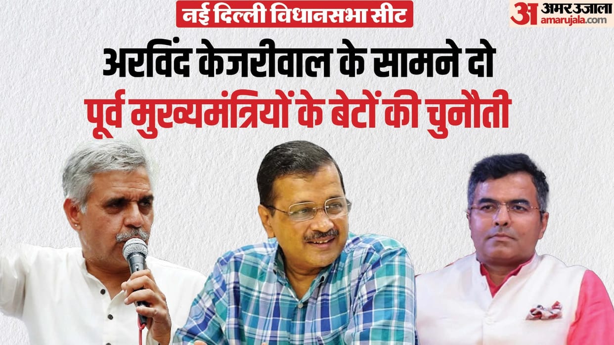 Delhi Election: New Delhi hot seat, all three candidates have word Chief Minister in biodata