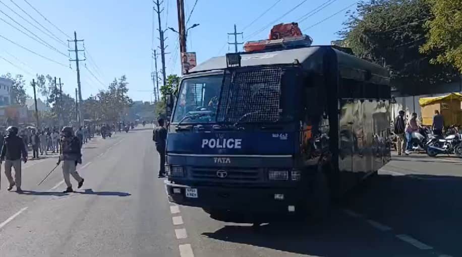 MP News Bhopal Gas Tragedy Pithampur Situation after Dhar Union Carbide Waste Disposal Protest Stone Pelting