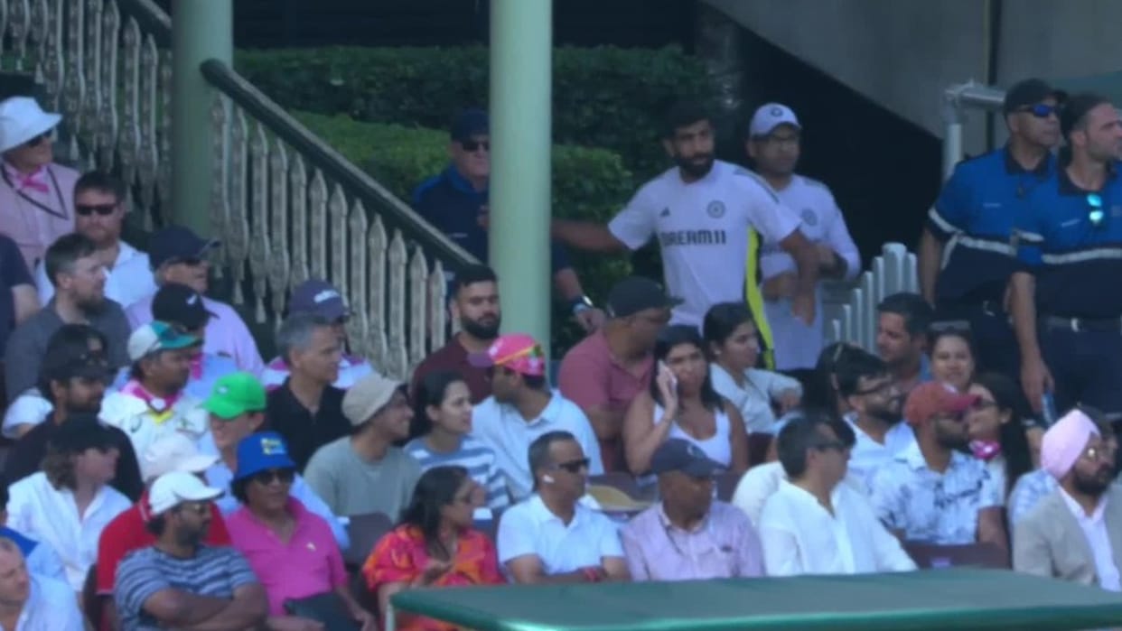 India skipper Jasprit Bumrah returned to the dressing room in SCG after undergoing precautionary scans