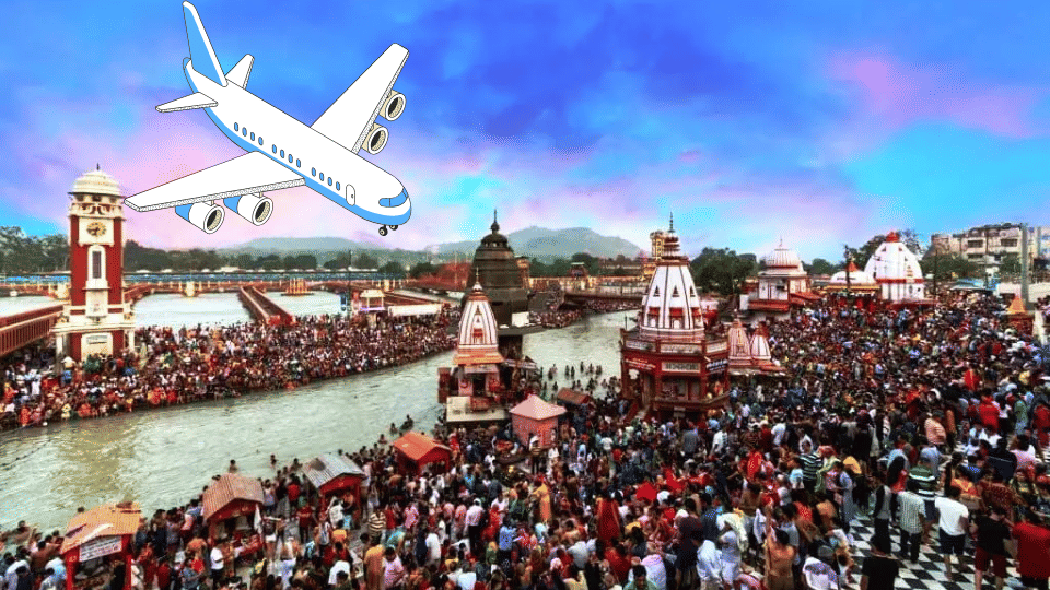 indore flight train to Prayagraj kumbh mela special
