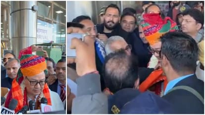 Union Minister Kiren Rijiju reached Jaipur present chadar sent by PM Modi at Ajmer Dargah News in Hindi