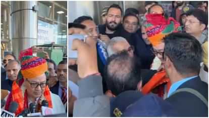 Rajasthan News: PM मोदी की ओर से भेजी गई चादर अजमेर दरगाह में पेश, केंद्रीय मंत्री रिजिजू लेकर पहुंचे; की दुआ Union Minister Kiren Rijiju reached Jaipur present chadar sent by PM Modi at Ajmer Dargah News in Hindi
