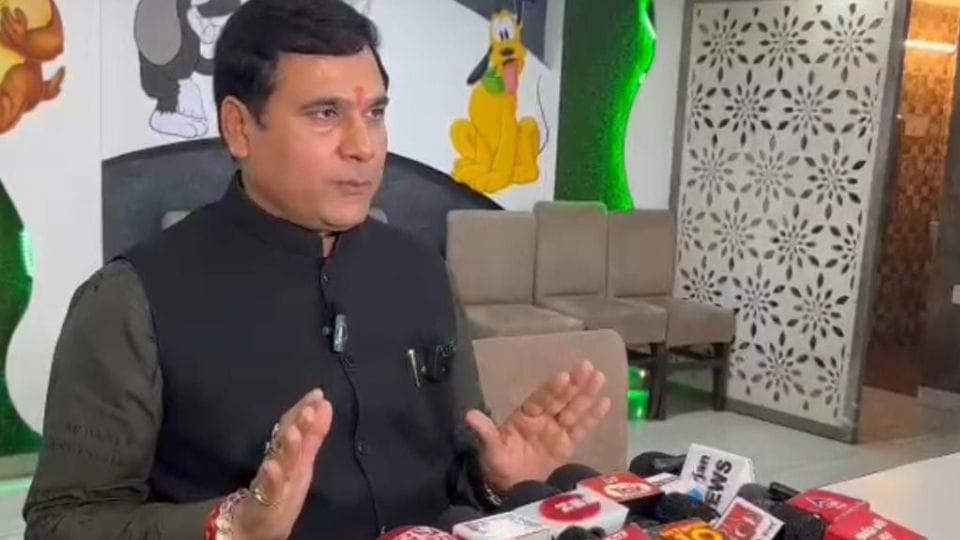 MLA Nandkishore Gurjar said that cows and daughters are not safe in the state