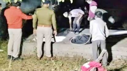 MP News: There was a stir in Singrauli after the bodies of four people were found in a safety tank