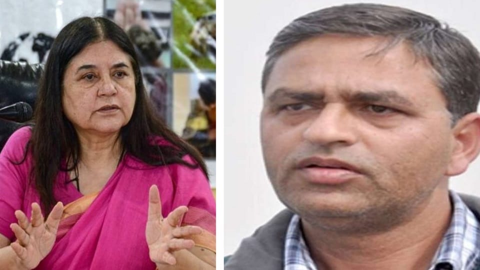 Conversation between Chief Hostel Superintendent RG Nautiyal and former MP Maneka Gandhi audio goes viral
