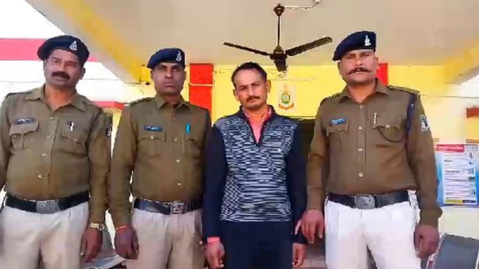 Husband arrested for killing wife in a dispute over tea axe also seized in Balod