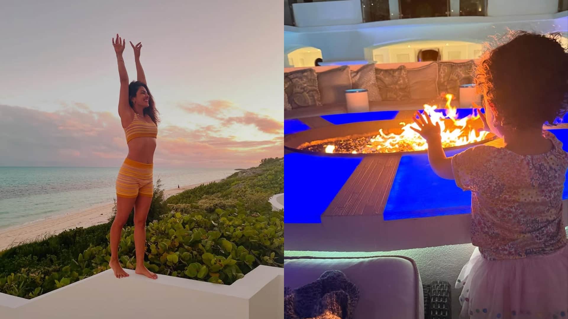 Priyanka Chopra Beach Vacation With Husband Nick Jonas And Daughter Malti