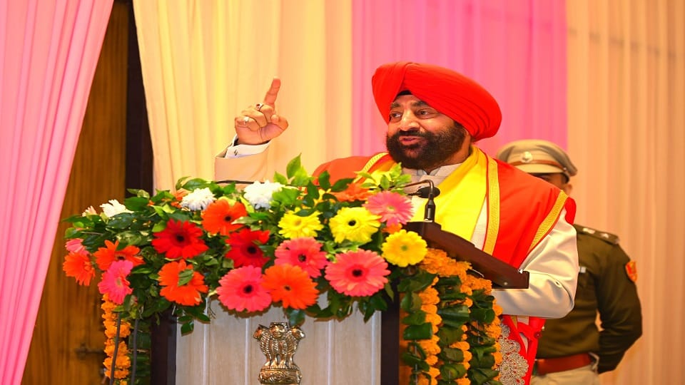 PR Role is useful in understanding the soul of India Governor Lieutenant General Gurmeet Singh Retd