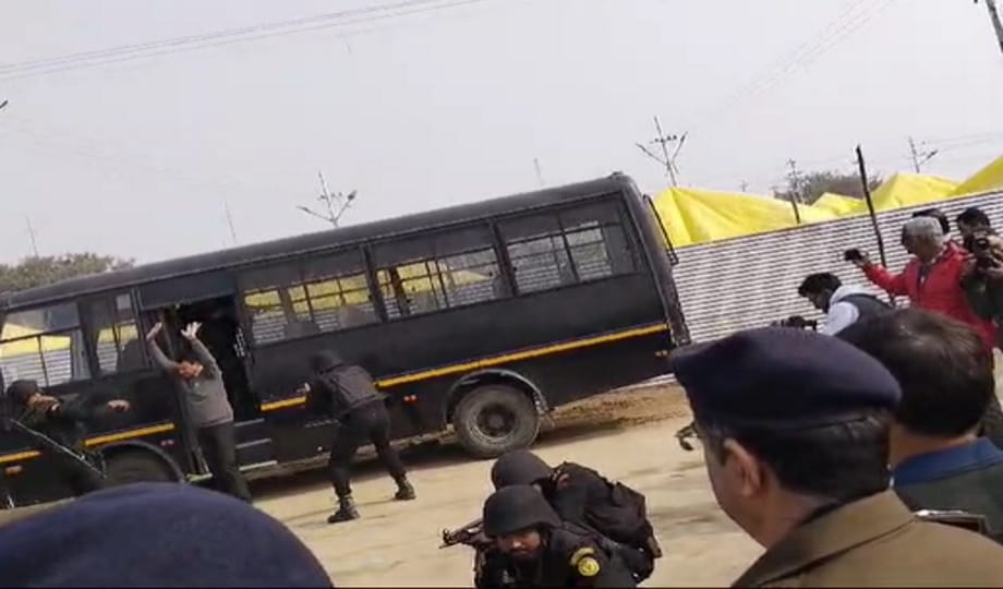 Two terrorists entered Sangam area, ATS caught them within minutes, foiled infiltration attempts