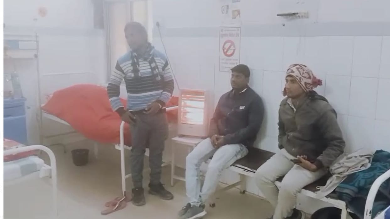 CMO sahab, listen to the cries of the patients heaters are burning but they are feeling cold one heater in t