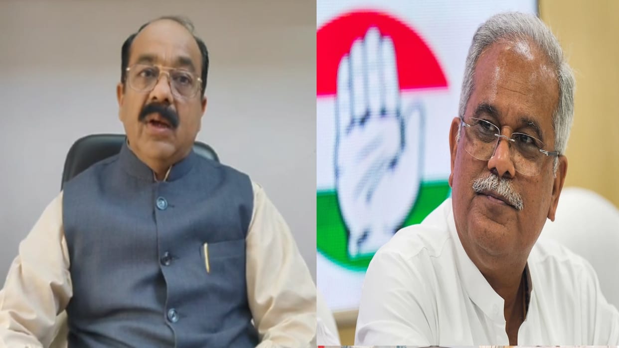 CG Deputy CM Arun Sao taunts on former CM Bhupesh baghel for journalist Mukesh murder case