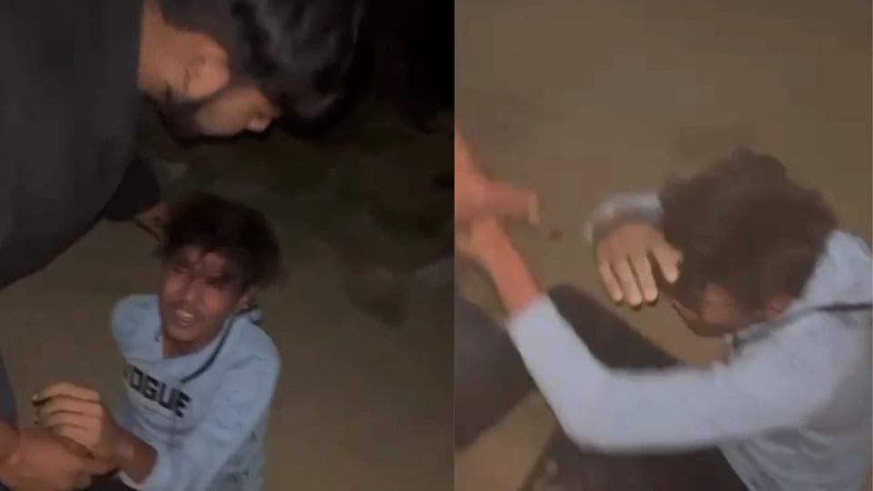 two youths called a Dalit student and beat him brutally In Hapur