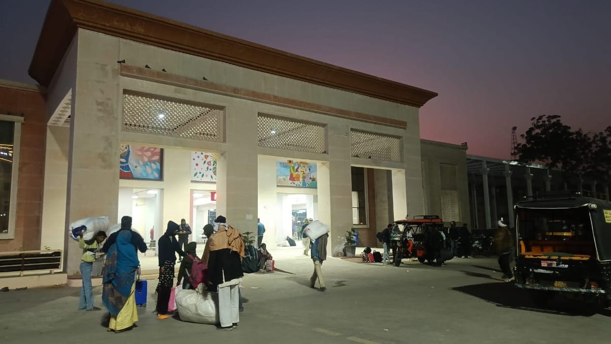 Hisar railway station's appearance changed with 27.54 crores under Amrit Bharat Yojana