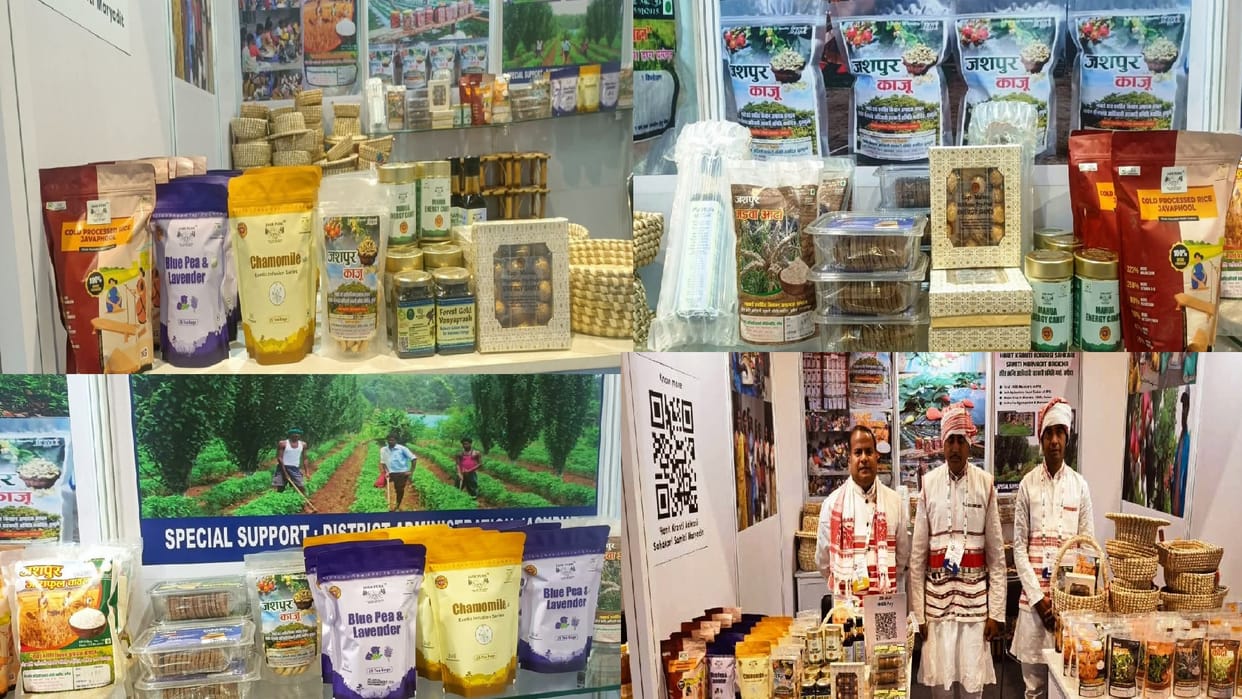 Good response to Chhattisgarh Jashpure product in Rural India Festival Delhi