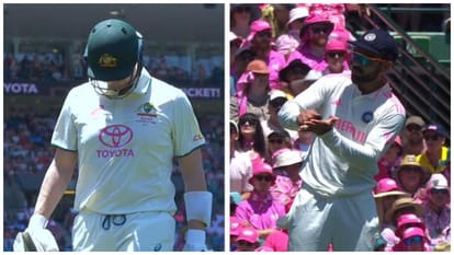IND vs AUS: Virat Kohli Sandpaper gesture video Australian fans in shock in Sydney, Smith-Warner Sanpaper Gate