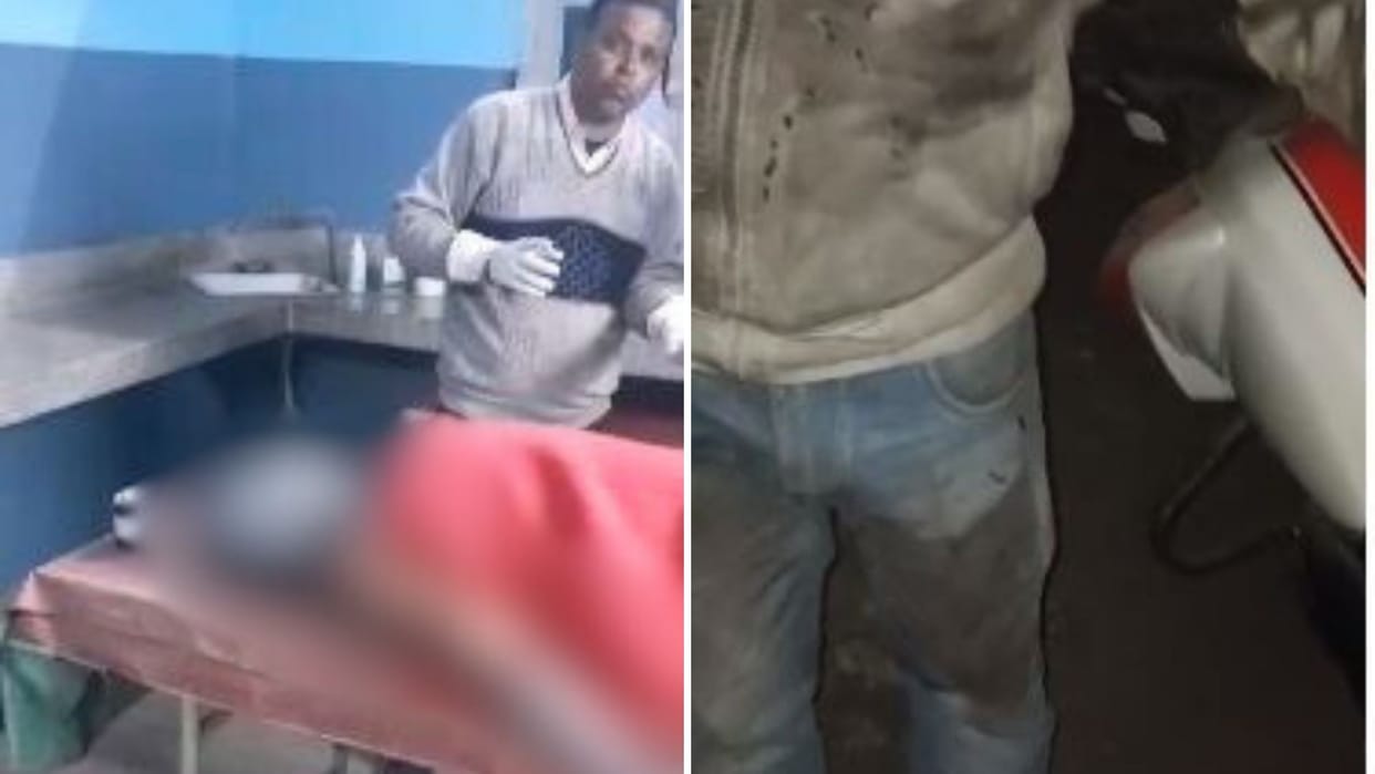 Panel blasted in obra plant horrific accident CHP plant employee got burnt